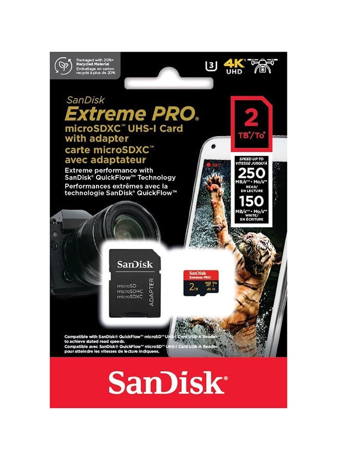 Extreme PRO microSDXC UHS-I 2TB