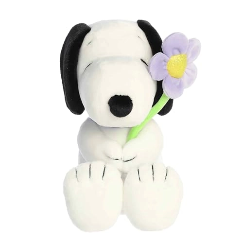Peanuts - Snoopy Purple Flower - 23 cm
