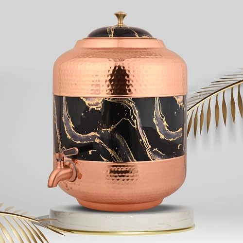 DI: Decorative India Copper Water Dispenser - 11 Litre