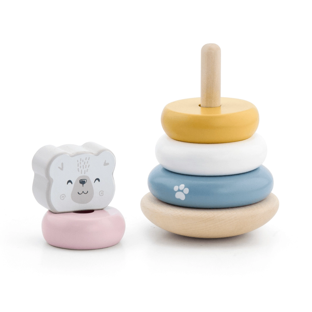 Polar Bear Stacker And Pounding Bench - Suitable for 12 months and above