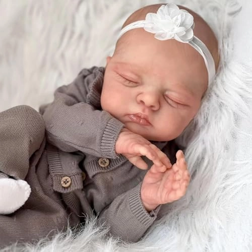 Pascale Reborn Baby Doll - 18 inch Vinyl sleeping Ages 3+