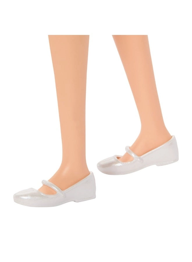 Fashionistas #224 - Black Wavy Hair Pink Gingham Dress Ages 3+