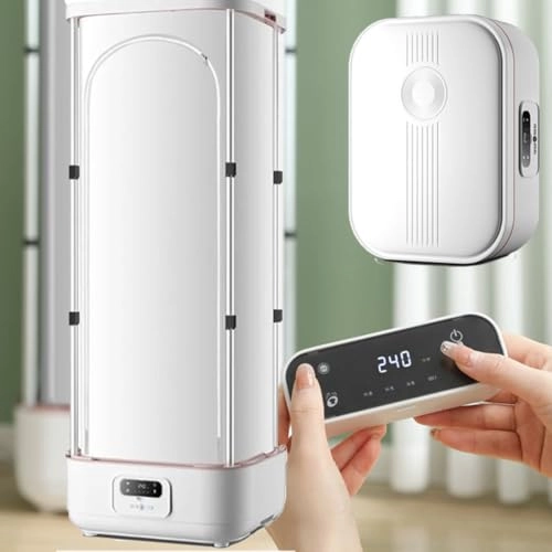 Clothes care machine - 900W steam 600W drying