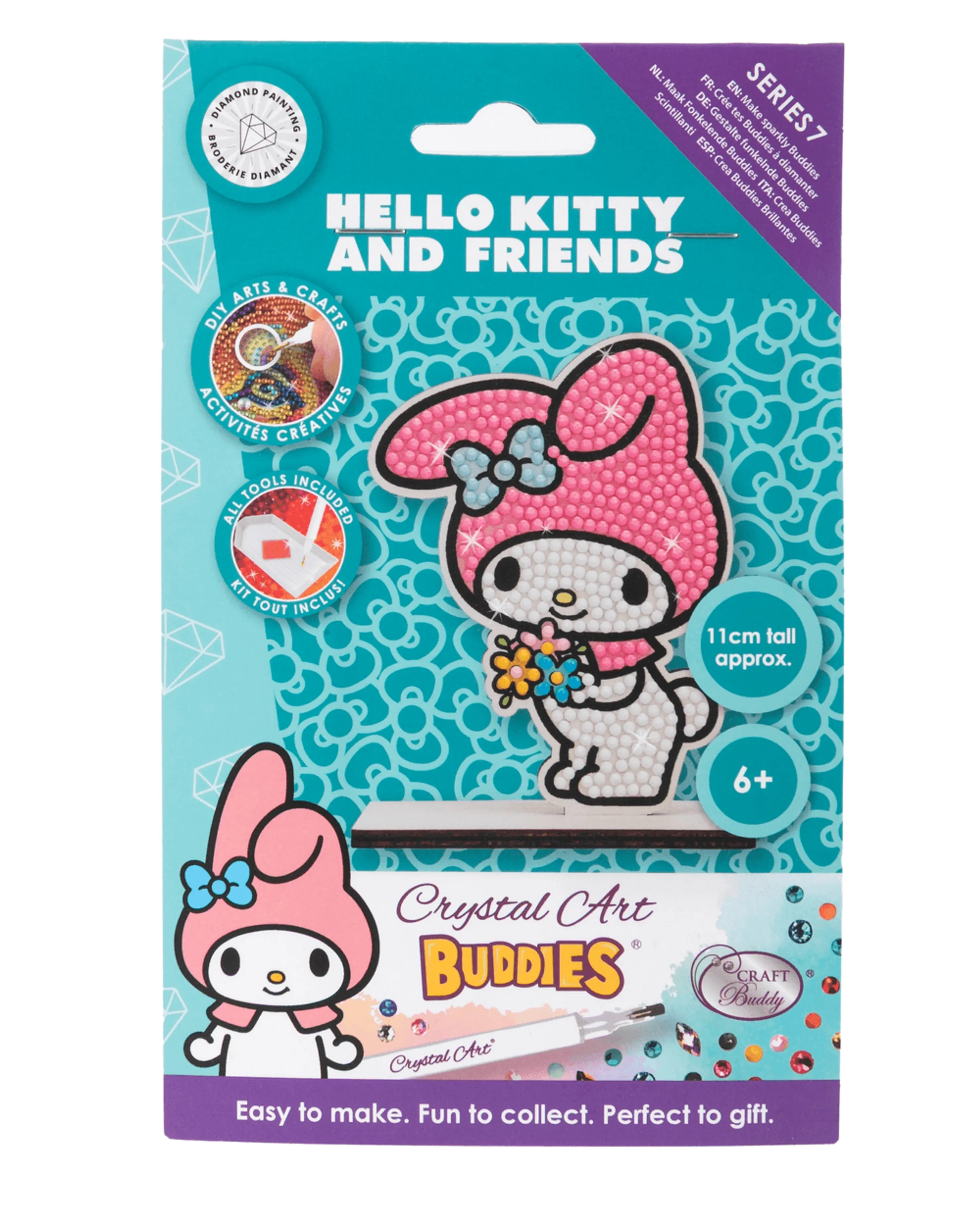 CRAFT Buddy My Melody Crystal Art Buddy - 6+ years
