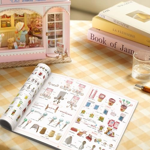 Miniature House with Music Movement - 83 years and up