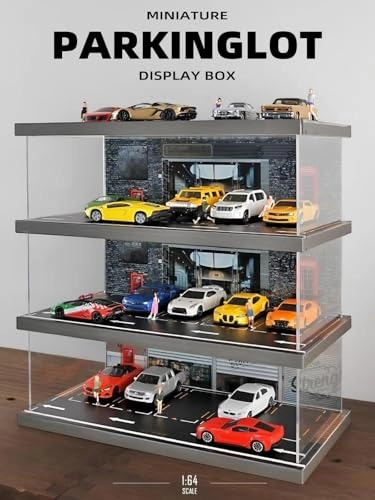 Vehicle Display case - 1:64 3 leaves