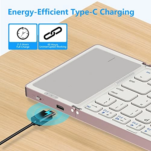 Foldable Bluetooth Keyboard - EN Wireless