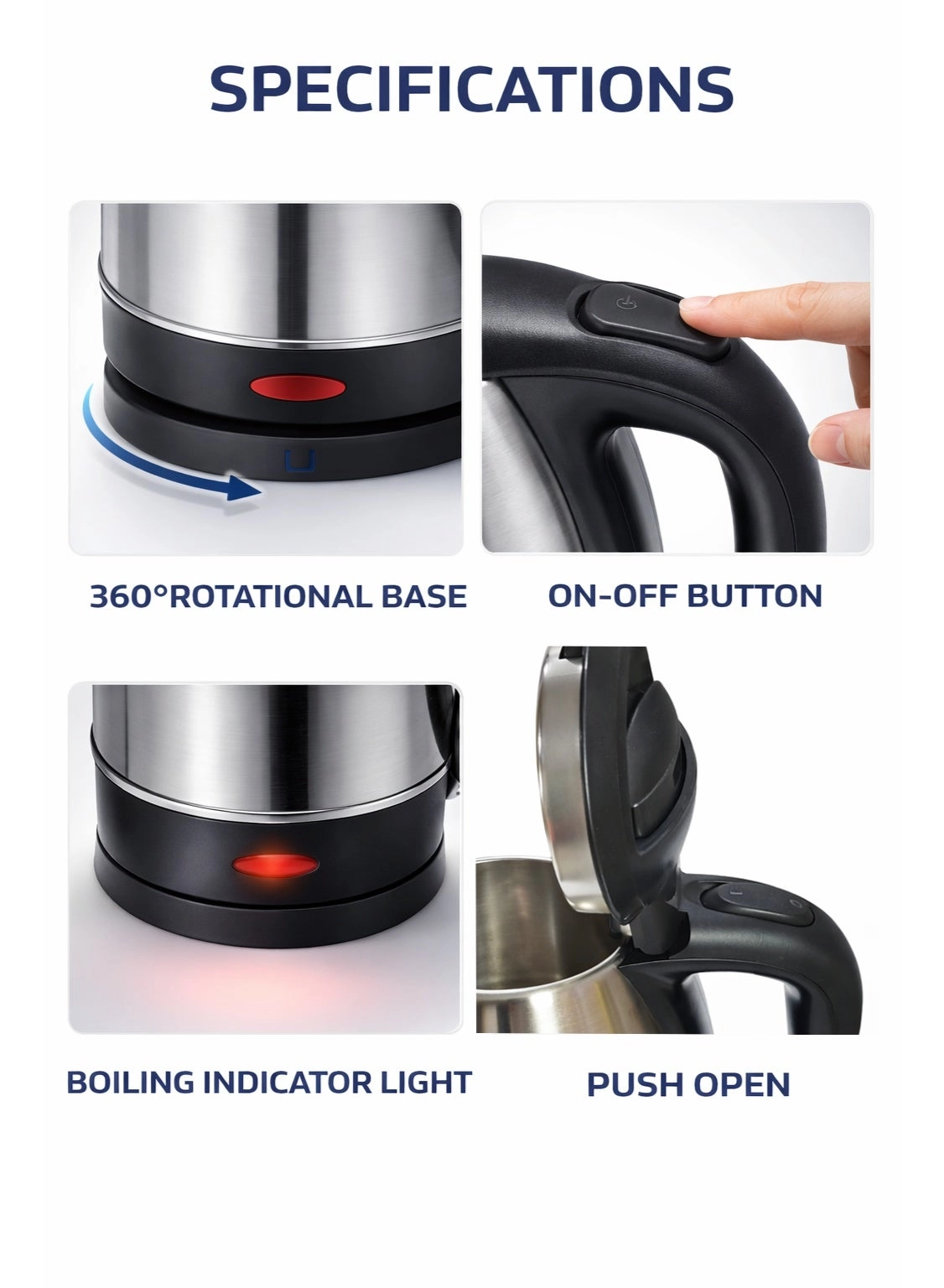 Stainless Steel Electric Kettle