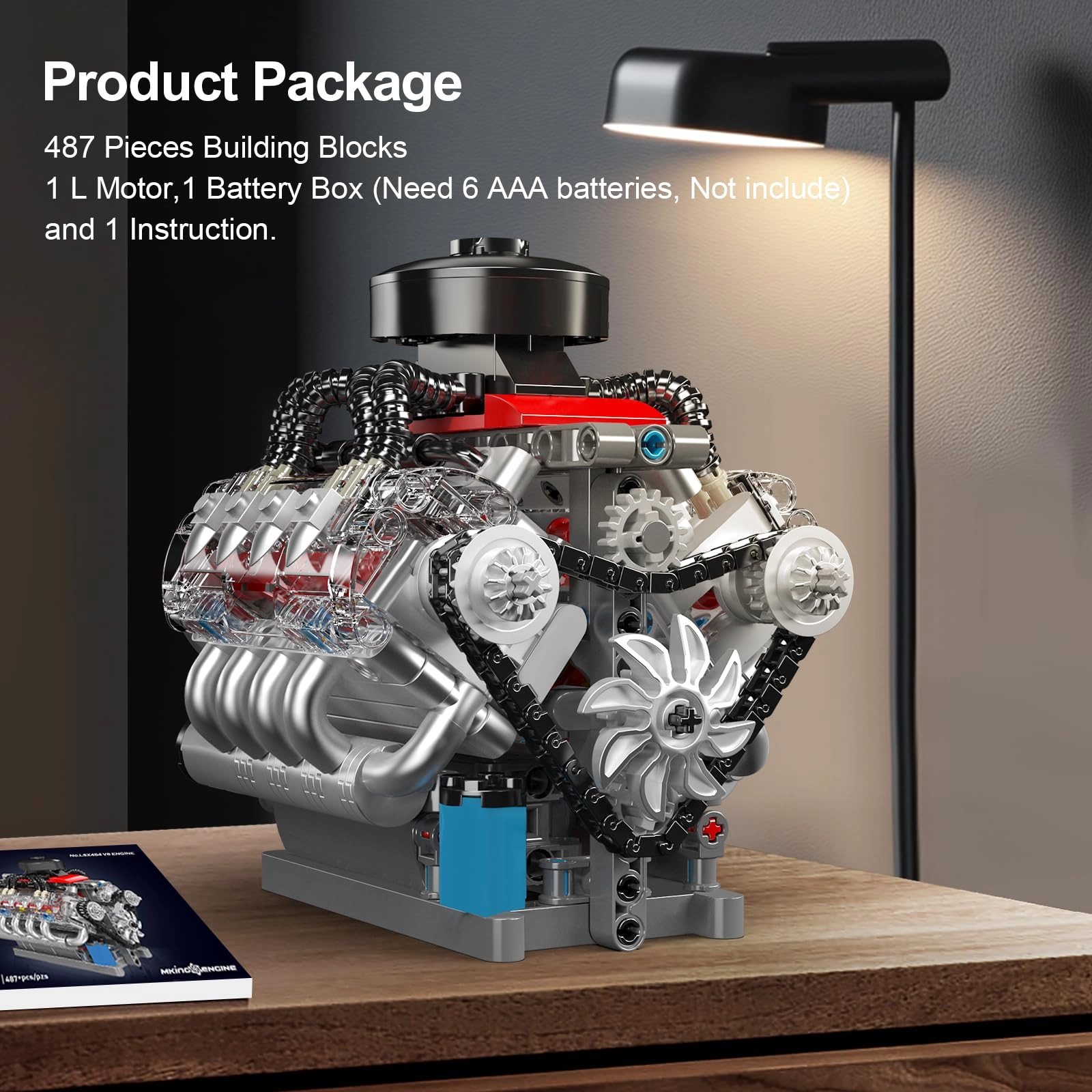 V8 Engine - 487 pcs