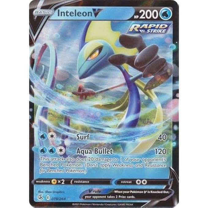 Pokmon INTELEON V 078/264 - FUSION STRIKE