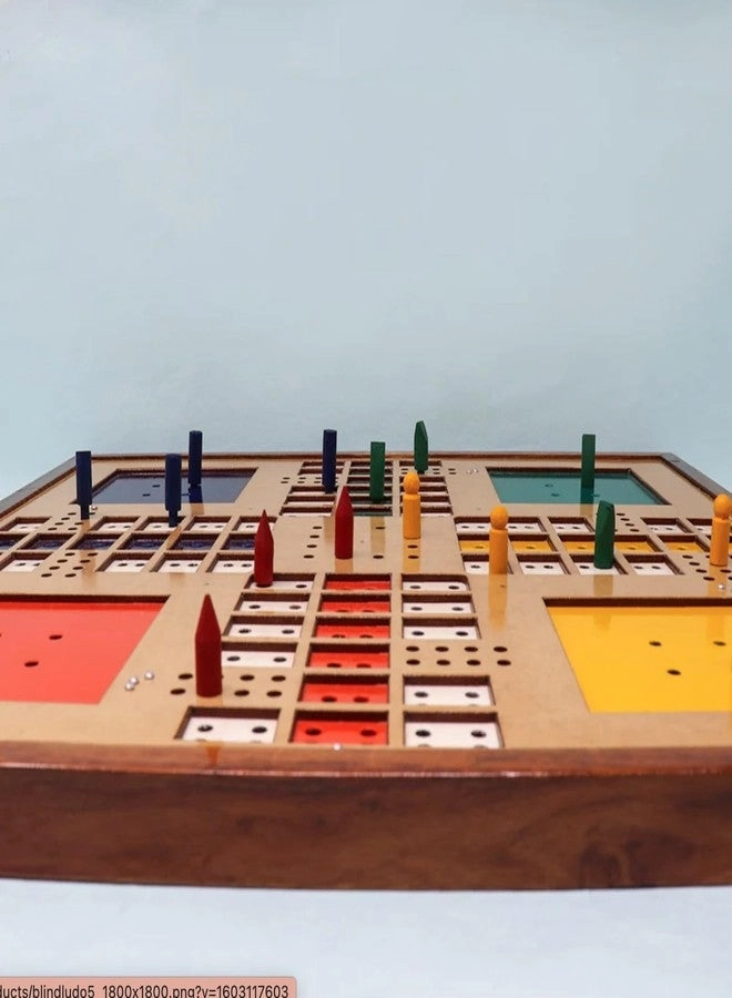 Tactile Board Games - Ludo for Visually Impaired Person
