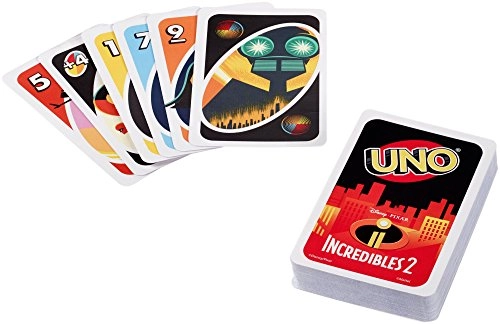 UNO Incredibles 2 - 112 cards 8 years and up English
