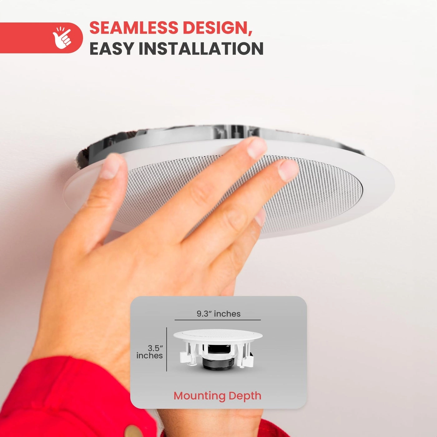 InWall InCeiling Speakers - 125W