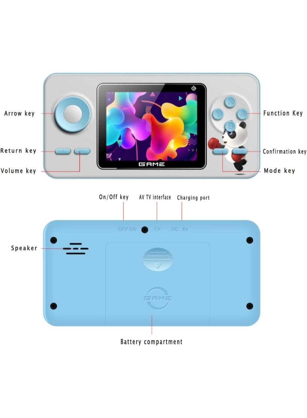 FC Handheld Game Console