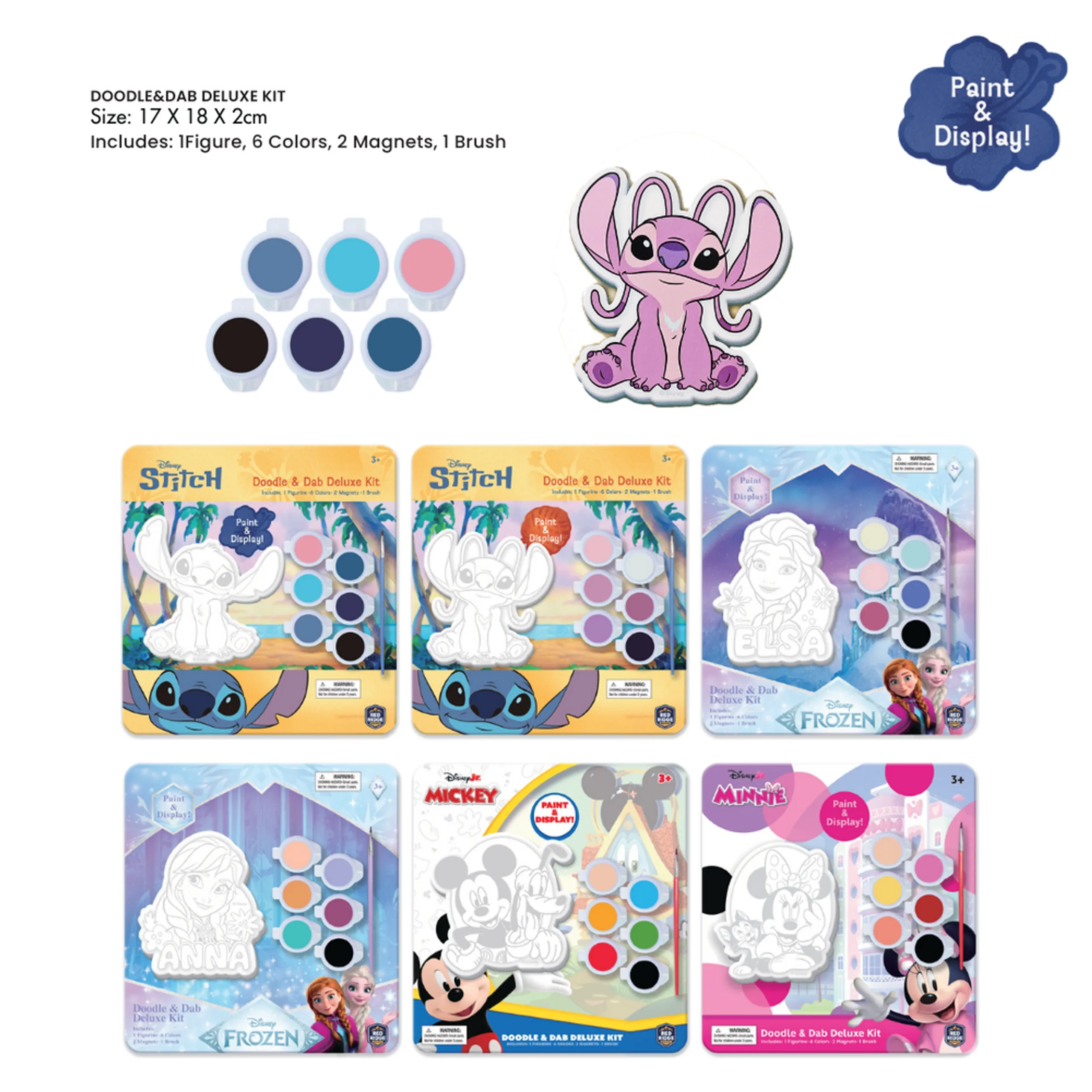 Paint Your Own Stitch Angel Figurine Kit - 3+ years