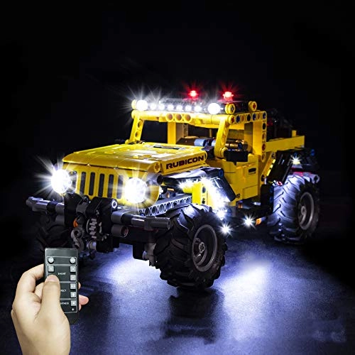 LED Light Kit for LEGO Technic Jeep Wrangler 42122