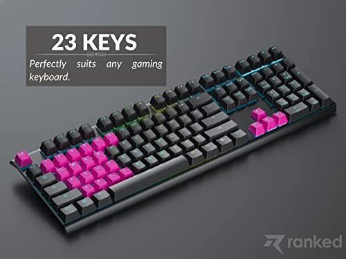 Rubber Keycap Set - OEM Profile Pistachio 23 Keys