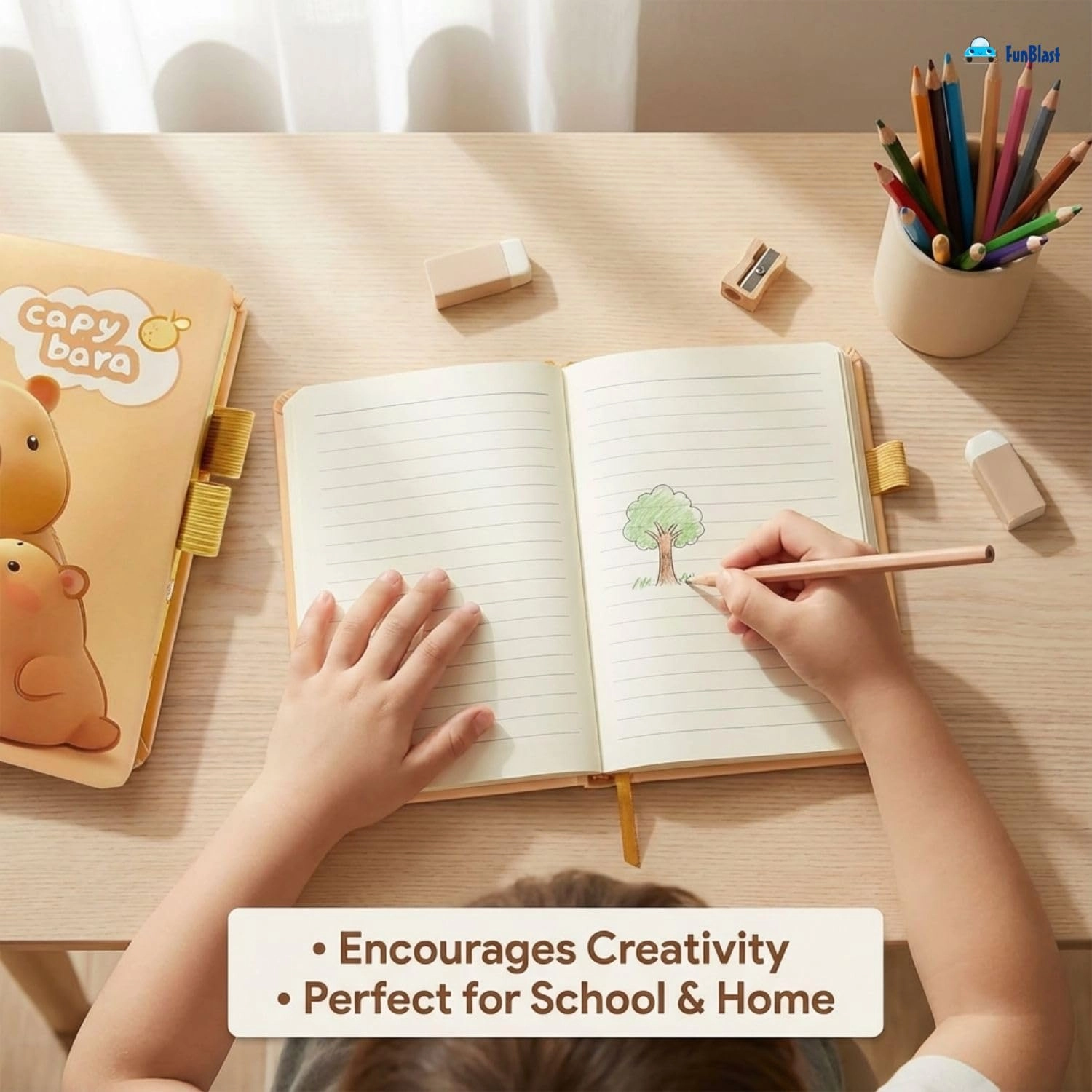 Capybara Diary for Girls