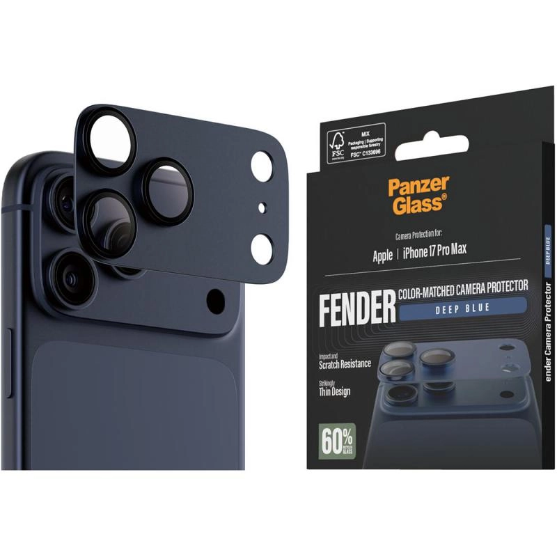 Fender Camera Protector - Full Frame Silver iPhone 17 Pro