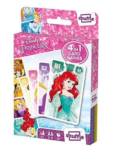 Princess Card Game - 4 in 1 Disney Princess Snap