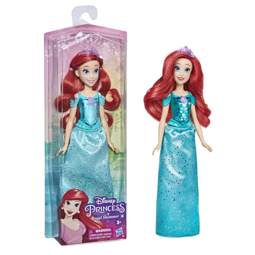 Ariel Fashion Doll - Green Gown Long Red Hair