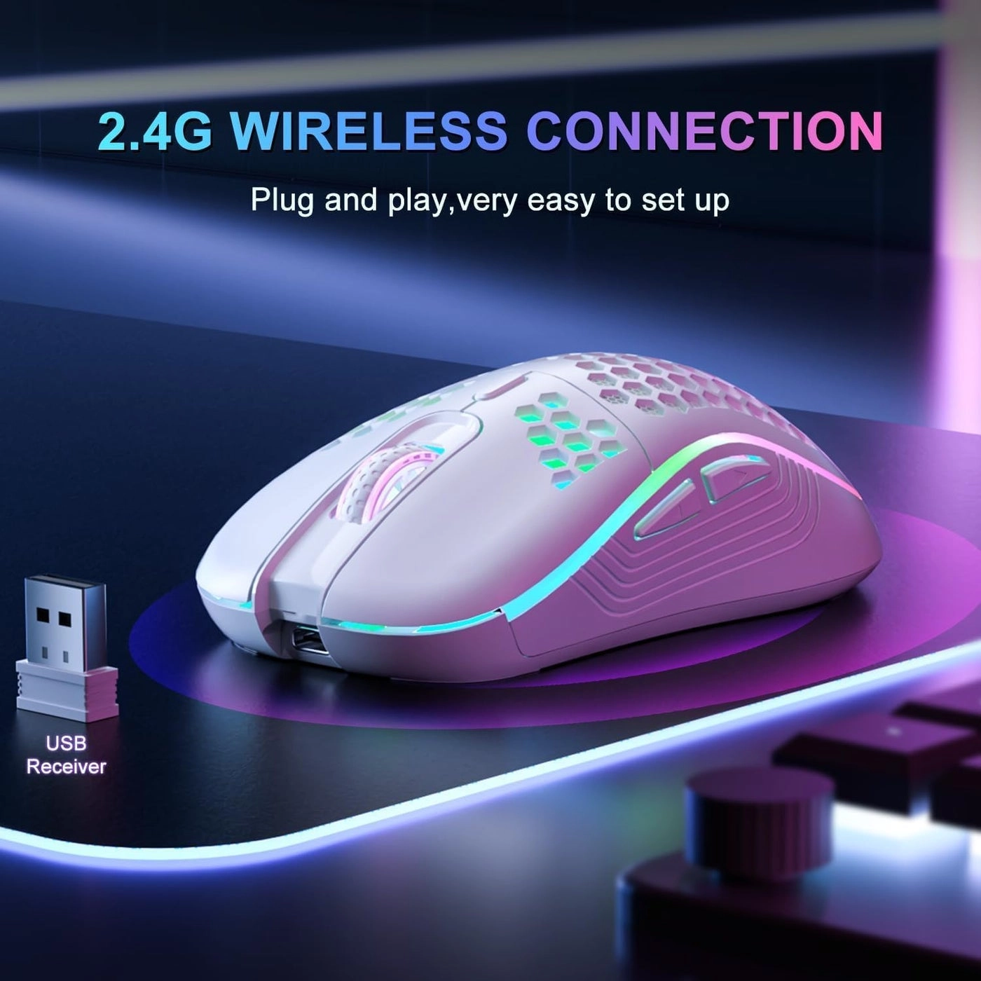Wireless Gaming Mouse - USB