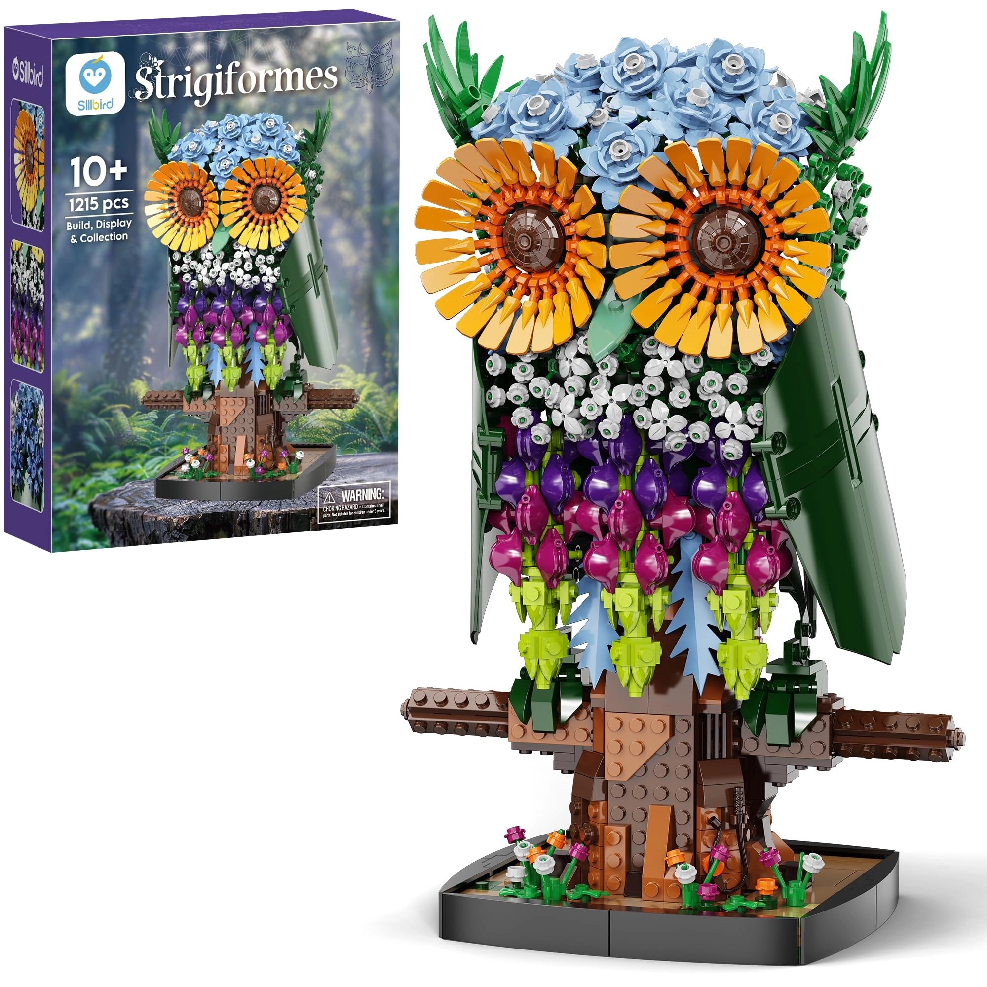 Sillbird Flower Owl - Floral