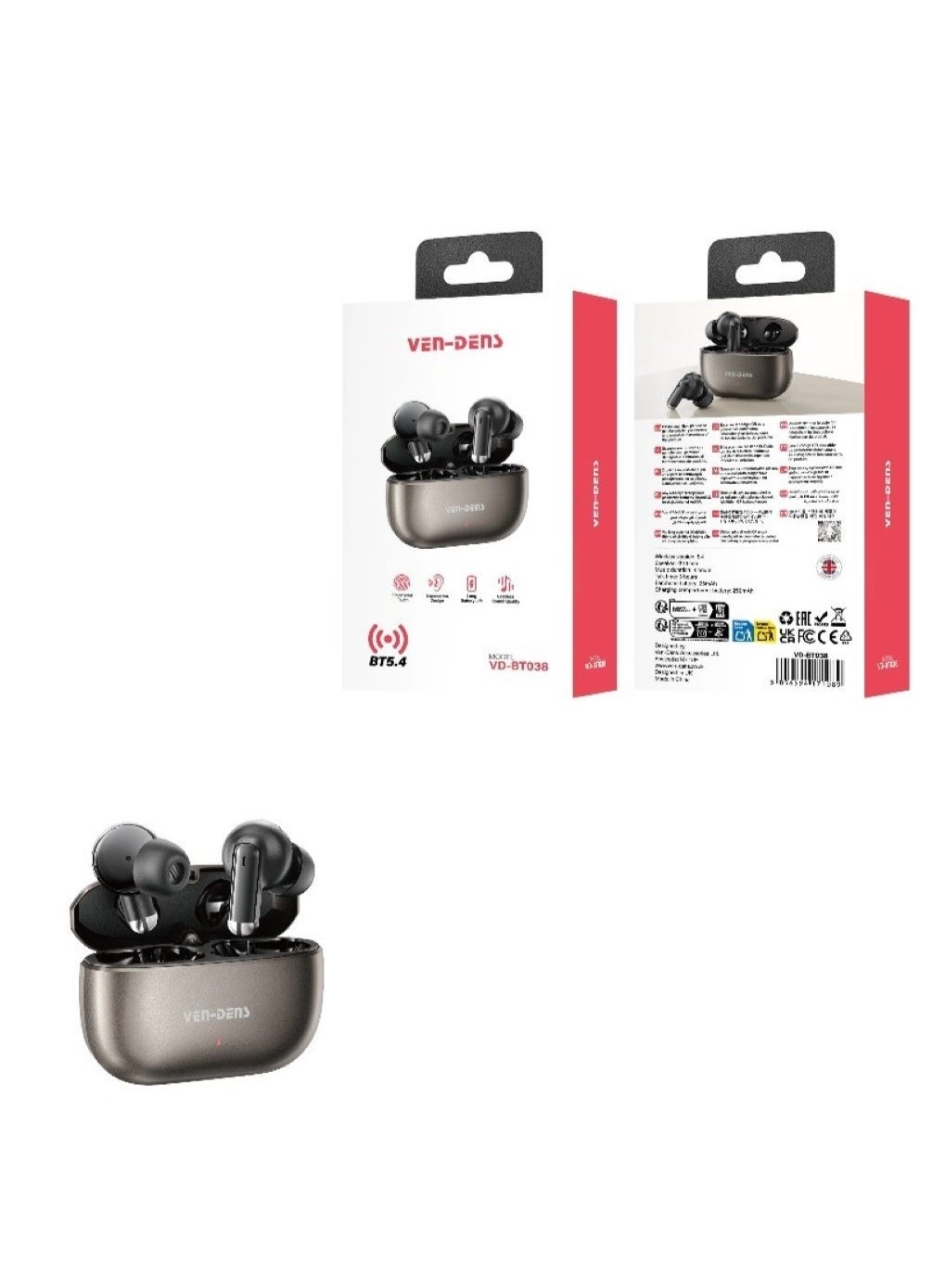 VEN-DENS VD-BT038 Wireless Earbud