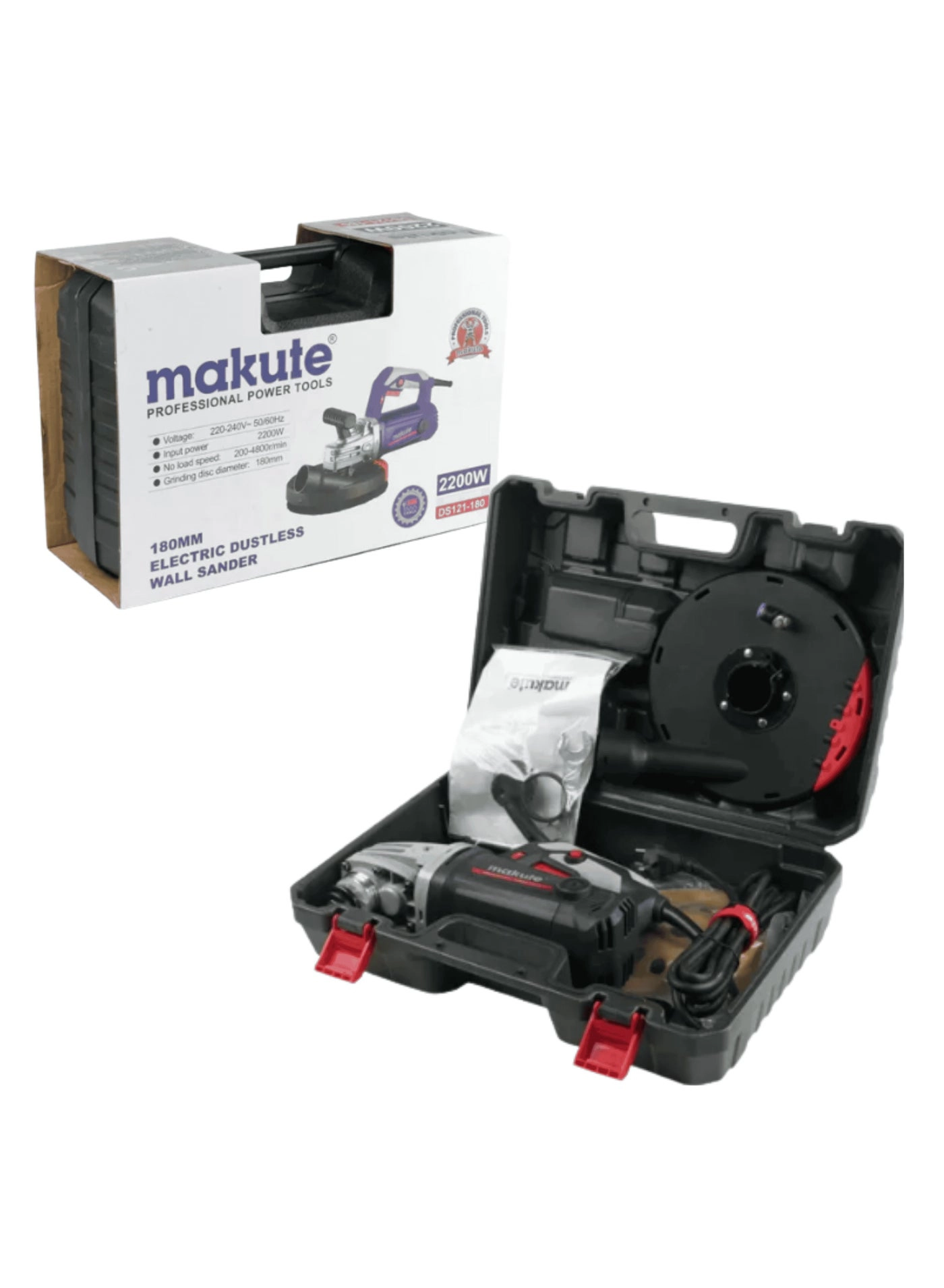 DS121-180 - 2200W Dustless 7-inch (180mm) Disc