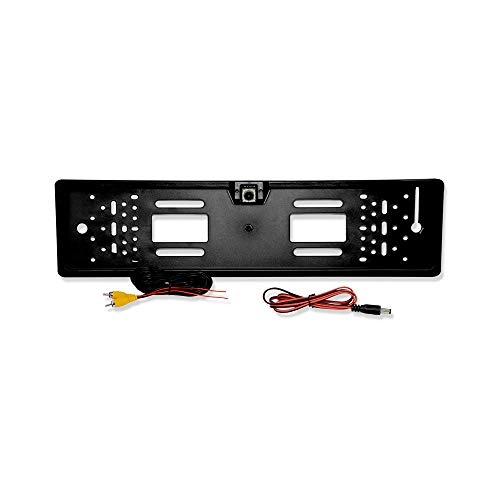 License Plate Frame with Camera - 12-LED Night Vision 704x576