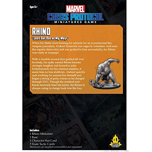 Rhino - MARVEL: Crisis Protocol (16.51 cm) (222660)