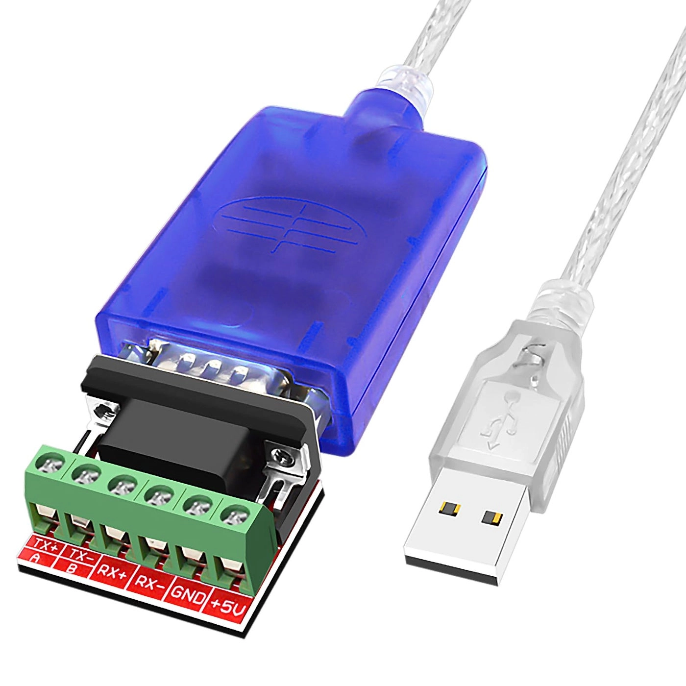 Jeirdus USB to RS422 RS485 Serial Port Converter - FTDI Chip ESD Protection 6ft/1.8meter
