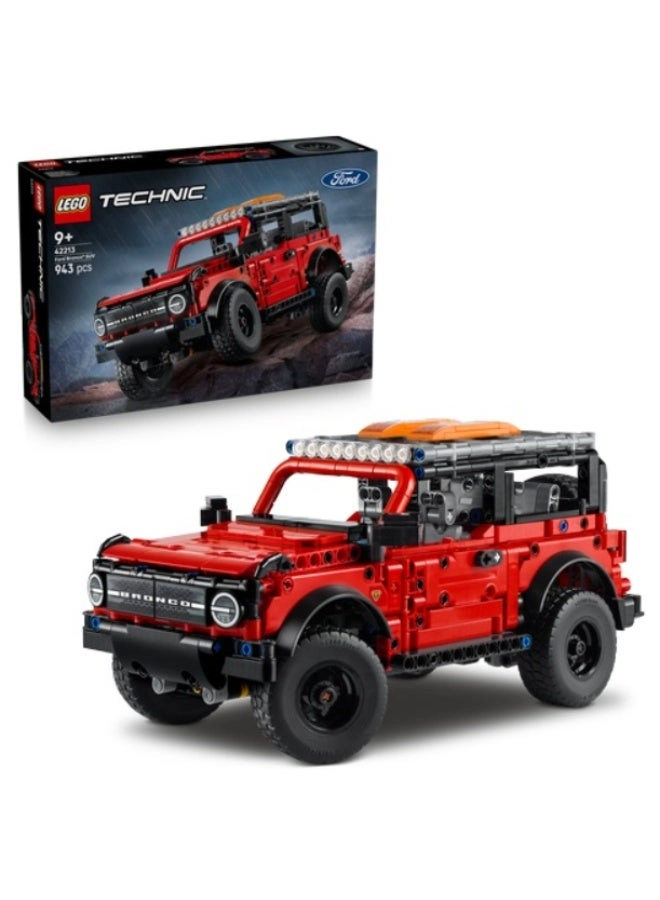 LEGO Technic Ford Bronco - for ages 9+ V6 engine