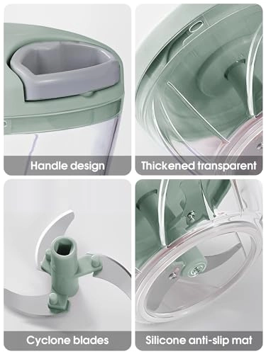 Manual Rope Chopper - 500ml 3 blades
