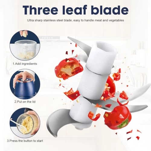 Portable Mini Chopper - USB-C charging