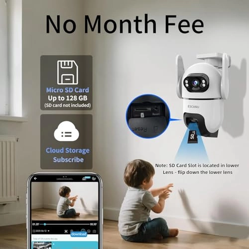 OUTDOOR SECURITY CAMERA 2K