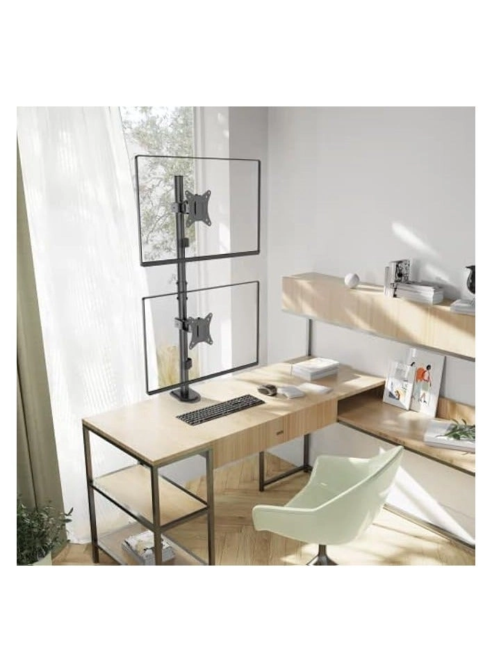 Dual Monitor Stand - 32 inch 75mm x 75mm 100mm x 100mm