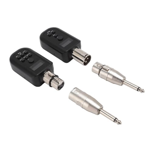 Wireless UHF XLR Transmitter and Receiver - 2.4GHz