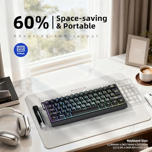 Wireless Mechanical Keyboard - Wired/Wireless