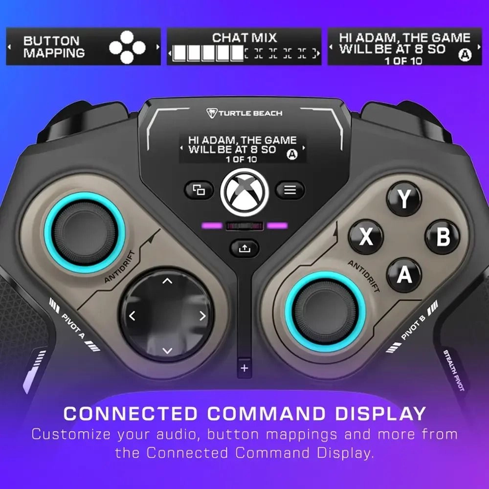 PC Xbox Stealth Pivot Wireless Smart Controller Black