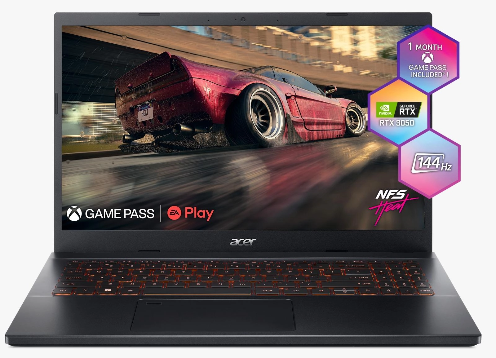 Aspire 7 A715-76G-58FT - 15.6'' Core i5-12450H 8GB DDR4 512GB SSD