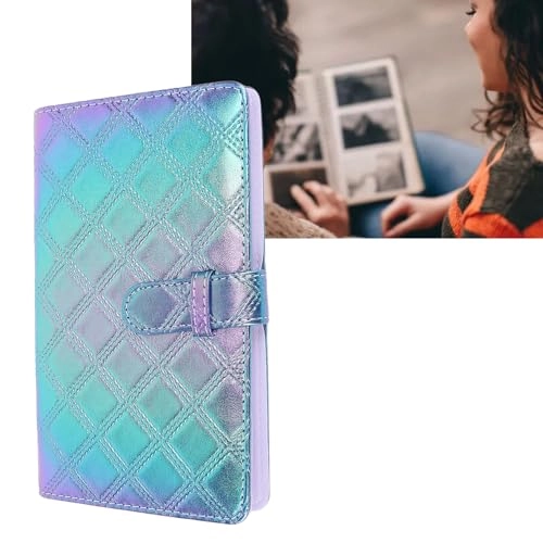 Mini 108 Pockets PU Leather Photo Album