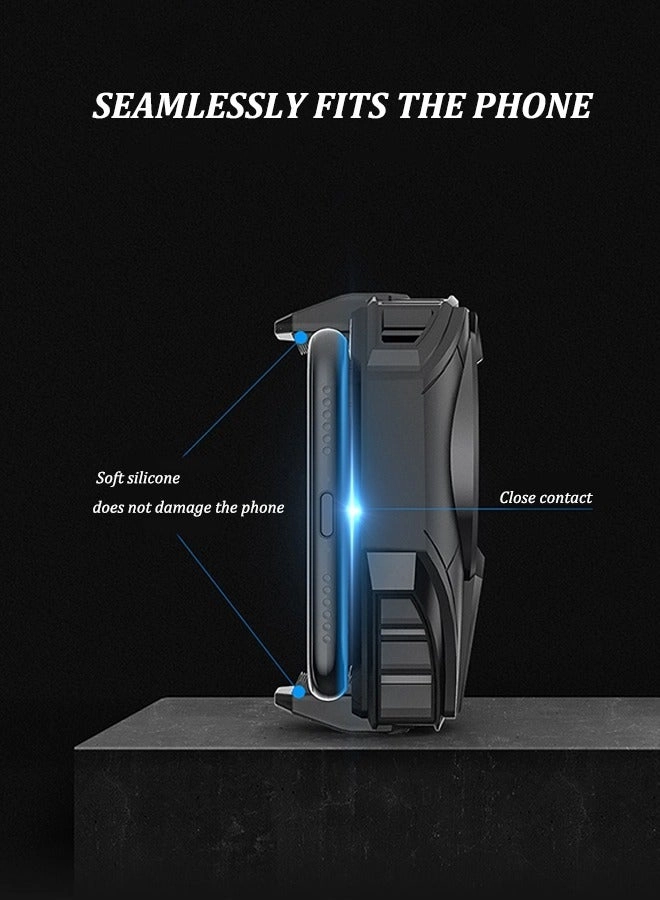 Mobile Phone Cooling Fan - RGB Lights Silent