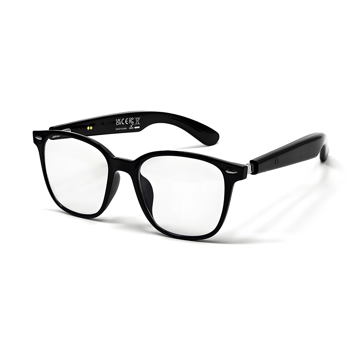 Indelala AI Smart Glasses - Bluetooth 5.4 Real-Time Translation Anti-Blue Light Lenses