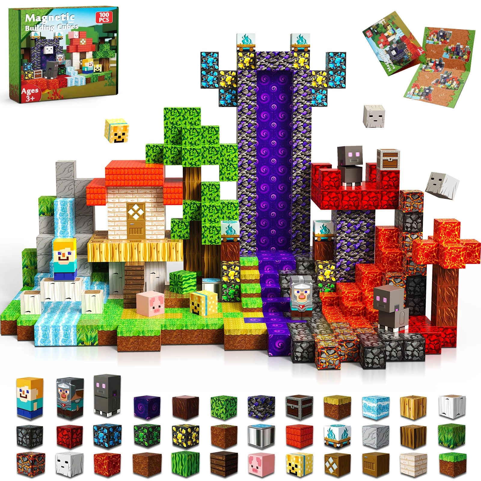 magneverse Magnetic Blocks - Portal 100 pcs