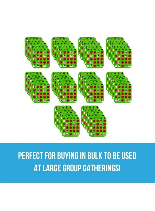 Bulk Bingo Cards - Sliding Windows Reusable Large Print