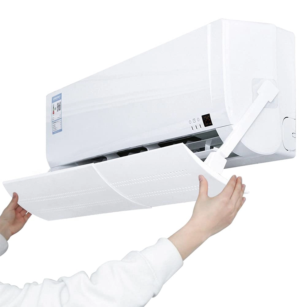 BAOZOON Air Conditioner Deflector - 56*18cm White
