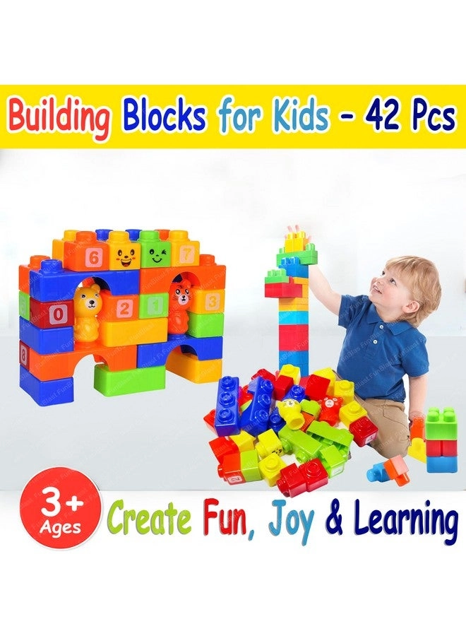 Building Blocks - Construction 42 pcs