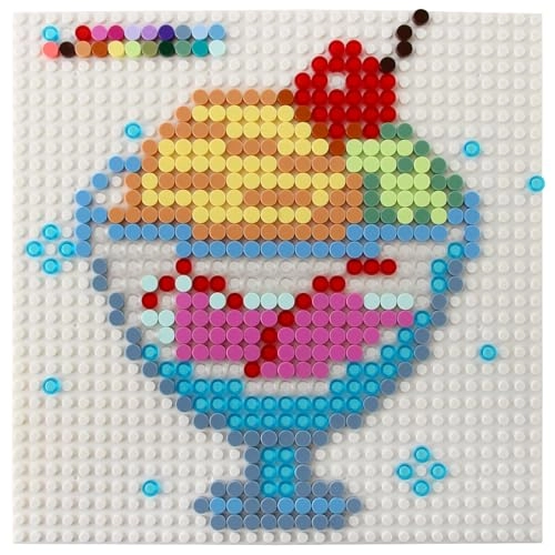 1×1 Flat Bricks - 2200 pcs