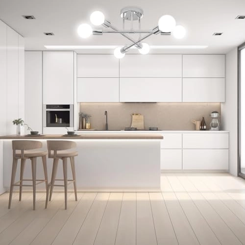 6-Light Chandelier - Dimmable